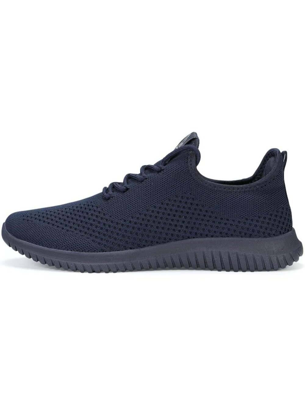 Men's All Blue Ultra Lightweight Non Slip Breathable Mesh Workout Sneakers - Picture 5 of 6